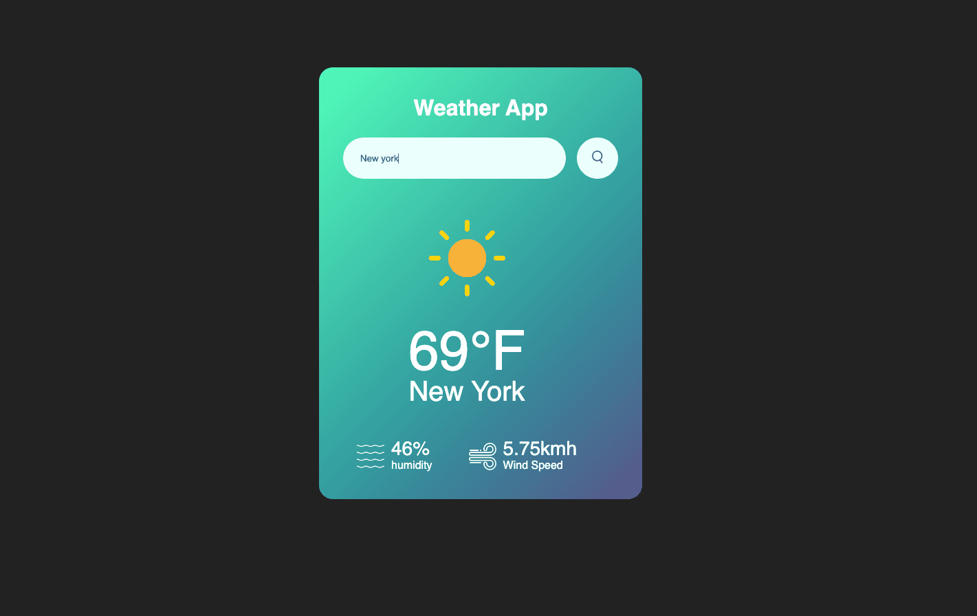 Weather App